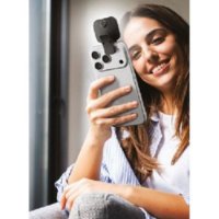 Svjetlosni prsten CELLULARLINE, Selfie Ring, Light Clip, crni