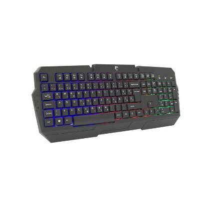 Tipkovnica WHITE SHARK GK-2105 Dakota, LED, crna, USB