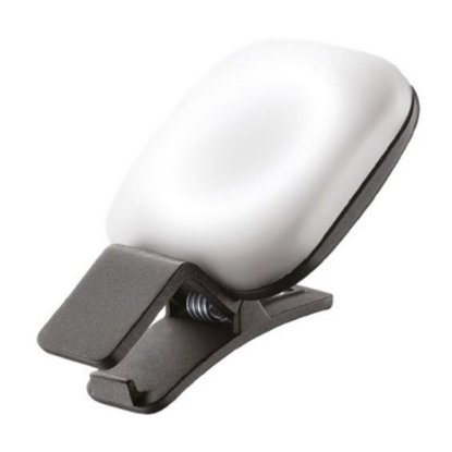 Svjetlosni prsten CELLULARLINE, Selfie Ring, Light Clip, crni