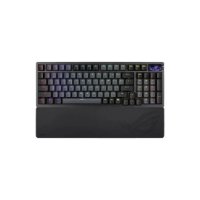 Tipkovnica ASUS ROG Azoth 96 HE, RGB, analogna, US Layout, crna, USB