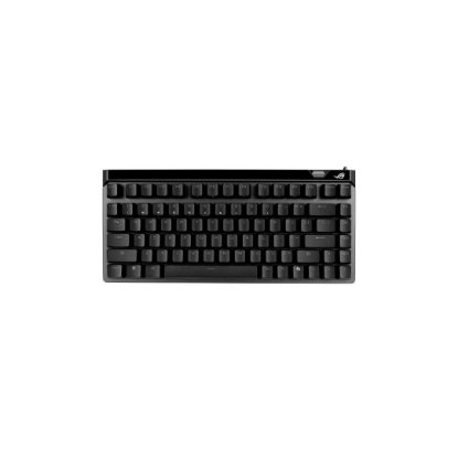 Tipkovnica ASUS ROG Falchion Ace 75 HE, RGB, mehanička, ROG HFX V2, US Layout, crna + Podloga za zglobove ASUS ROG, crna
