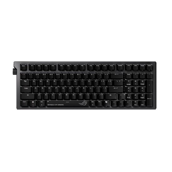 Tipkovnica, ASUS ROG Strix Morph 96, RGB, mehanička,US Layout bežičma,  USB, BT, crna,