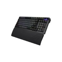 Tipkovnica ASUS ROG Azoth 96 HE, RGB, analogna, US Layout, crna, USB