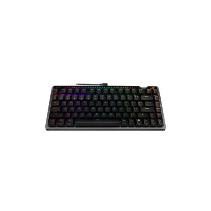 Tipkovnica ASUS ROG Falchion Ace 75 HE, RGB, mehanička, ROG HFX V2, US Layout, crna + Podloga za zglobove ASUS ROG, crna
