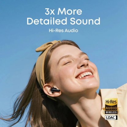Slušalice ANKER SoundCore R60i NC, in-ear, bežične, Bluetooth, bijele