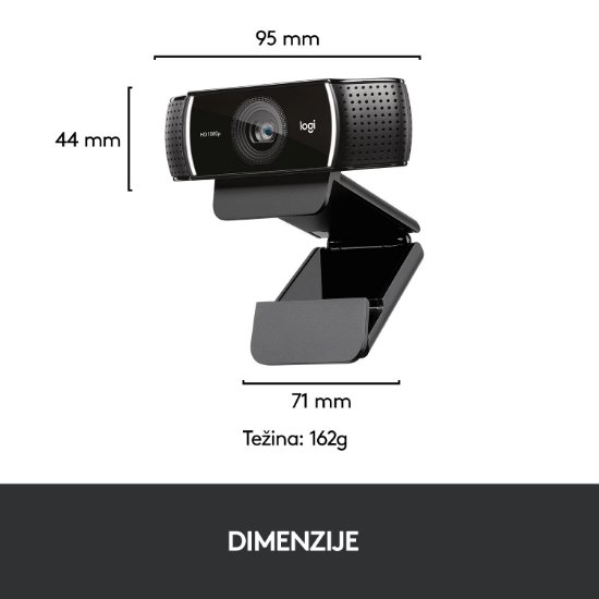 Web kamera LOGITECH HD WebCam C922 Pro Stream