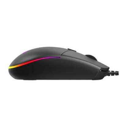 Miš BARACUDA BGM-111 Crab, RGB, optički, 3200dpi, crni