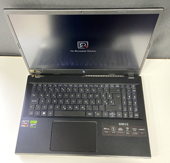 RABLJENI - Laptop ACER Nitro V15 Gaming NH.QSHEX.00B / Ryzen 7 7735HS, 16GB, 512GB SSD, nVidia GeForce RTX 3050, 15.6" FHD 144Hz IPS, bez OS, crni