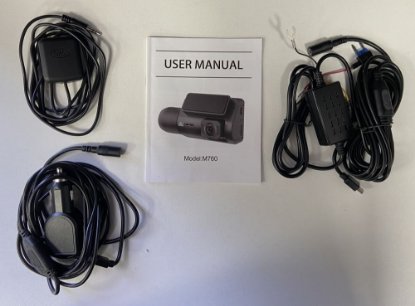 RABLJENI - Kamera DashCam M700, za snimanje vožnje, WiFi, 4k UHD front + 1080p rear