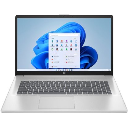 Laptop HP 17-cp3216nw / Ryzen 7 7730U, 16GB, 512GB, Radeon Graphics, 17,3" FHD IPS, bez OS, sivi