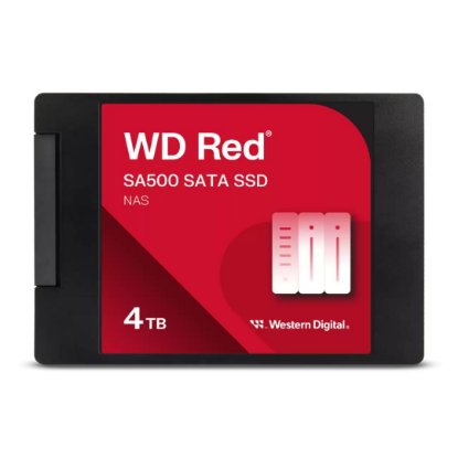 SSD 4TB WESTERN DIGITAL Red SA500, WDS400T2R0A, SATA 6 2,5", 560/520 MB/s