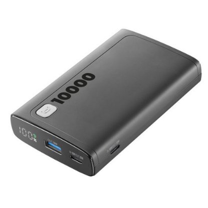 Mobilni USB punjač CELLULARLINE, Elite, 10000mAh, crni