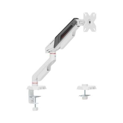 Stalak za monitor WHITE SHARK GMS-3210 Khufu I, stolni, do 40", za 1 monitor, bijeli