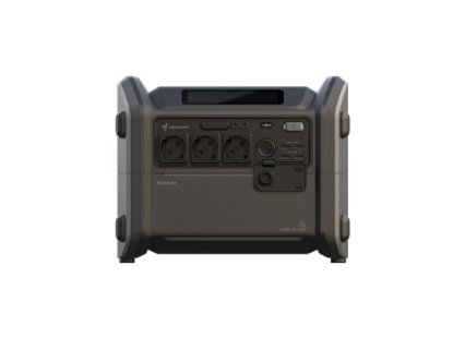 Prijenosna elektrana SEGWAY Cube 2000, 2000 Wh LiFePO4, maksimalni AC izlaz 2200 W (surge 4400 W), maksimalni solarni ulaz 800 W (12-60V), maksimalni DC ulaz 800 W, 3× 230V utičnice, 12V utičnica, 4×