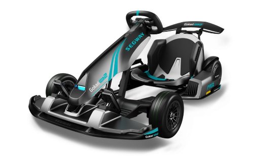 Električni gokart SEGWAY GoKart Pro 2, 4800 W motor, 432 Wh baterija, brzina 43 km/h, do 25 km domet, masa 48-49 kg, dimenzije 1420 × 852 × 600 mm
