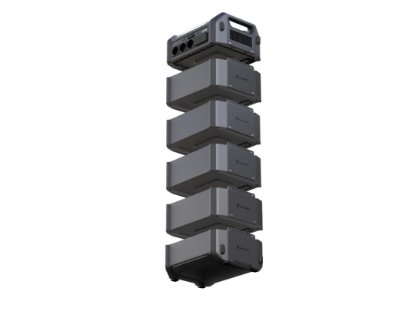Prijenosna elektrana SEGWAY Cube 2000, 2000 Wh LiFePO4, maksimalni AC izlaz 2200 W (surge 4400 W), maksimalni solarni ulaz 800 W (12-60V), maksimalni DC ulaz 800 W, 3× 230V utičnice, 12V utičnica, 4×