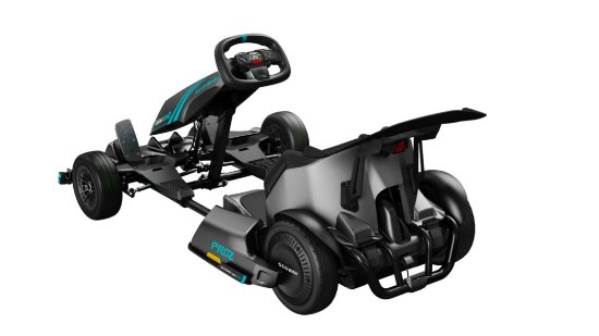 Električni gokart SEGWAY GoKart Pro 2, 4800 W motor, 432 Wh baterija, brzina 43 km/h, do 25 km domet, masa 48-49 kg, dimenzije 1420 × 852 × 600 mm