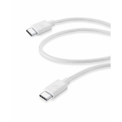 Kabel CELLULARLINE, USB-C (M) na USB-C (M), 0.6m, bijeli