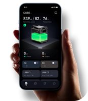 Prijenosna elektrana SEGWAY Cube 2000, 2000 Wh LiFePO4, maksimalni AC izlaz 2200 W (surge 4400 W), maksimalni solarni ulaz 800 W (12-60V), maksimalni DC ulaz 800 W, 3× 230V utičnice, 12V utičnica, 4×