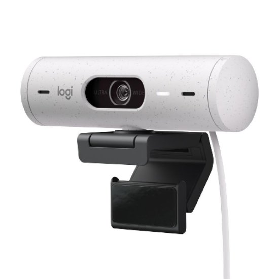 Web kamera LOGITECH Brio 500, bijela