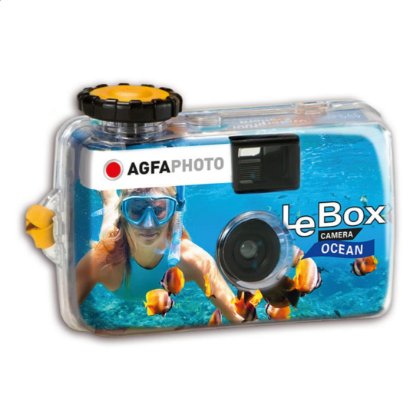 Jednokratni fotoaparat AGFAPHOTO LeBox Ocean, 27 snimaka, vodootporni
