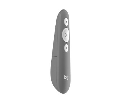 Prezenter LOGITECH R500s, laser, bežični, svjetlosivi