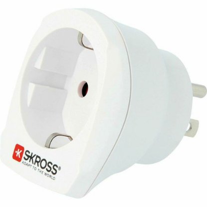 Putni adapter SKROSS, EU - USA, 1.500230-E, bijeli