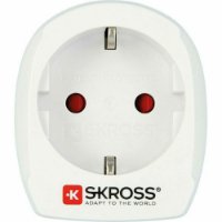 Putni adapter SKROSS, EU - USA, 1.500230-E, bijeli