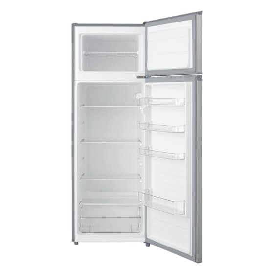 Hladnjak VIVAX DD-235E S, kombinirani, 160cm, 194/41 l, energetski razred E, sivi