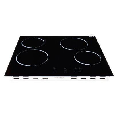 Ugradbena ploča VIVAX BH-04MVC, 60 cm, 4 zone, staklokeramika, crna