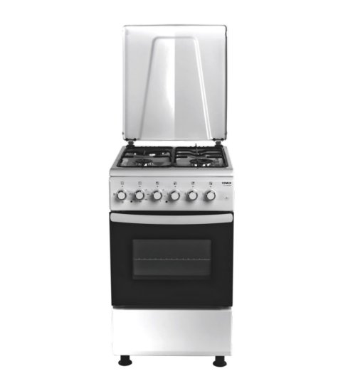 Plinski štednjak VIVAX FC-31502I WH, 3x plin + 1x grijača ploča, energetski razred A, bijeli