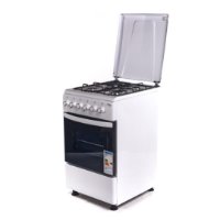 Plinski štednjak VIVAX FC-31602LI WH, 3x plin + 1x grijača ploča, energetski razred A, bijeli
