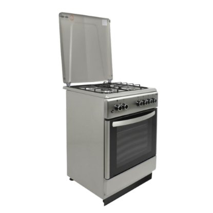 Plinski štednjak VIVAX HOME FC-31602IF X, 3x plin, 1x grijača ploča, energetski razred A, sivi