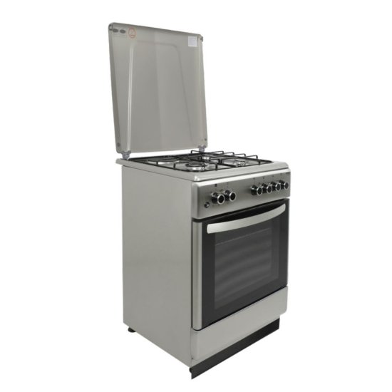 Plinski štednjak VIVAX HOME FC-31602IF X, 3x plin, 1x grijača ploča, energetski razred A, sivi
