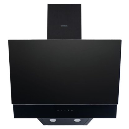 Zidna kuhinjska napa VIVAX CHO-60CSD115T GB, 60 cm, 379 m3/h, energetski razred C, crna