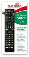 Univerzalni daljinski upravljač SUPERIOR za SONY SMART TV