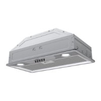 Zidna kuhinjska napa VIVAX CHO-60BI100T X, 52,5 cm, 281 m3/h, energetski razred D, bijela