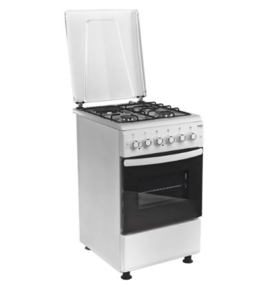 Plinski štednjak VIVAX FC-31502I WH, 3x plin + 1x grijača ploča, energetski razred A, bijeli