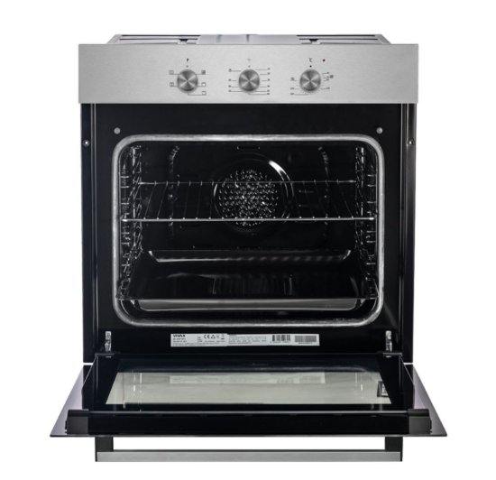 Ugradbena pećnica VIVAX BO-606FTM X, ventilacijska, 60 l, energetski razred A