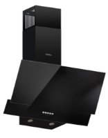 Zidna kuhinjska napa VIVAX CHO-60CSD115T GB, 60 cm, 379 m3/h, energetski razred C, crna