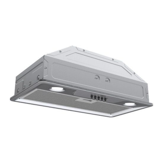 Zidna kuhinjska napa VIVAX CHO-60BI100T X, 52,5 cm, 281 m3/h, energetski razred D, bijela