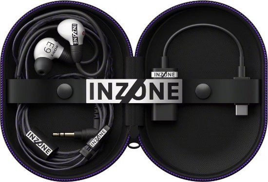 Slušalice SONY INZONE E9, AUX Y-tip, USB-C, in-ear, bijele