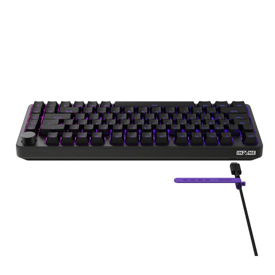 Tipkovnica Sony INZONE KBD-H75, RGB, USB-A, USB-C, US Layout, crna