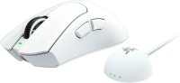Miš RAZER DeathAdder V4 Pro, optički, 45000dpi, bežični, USB, bijeli