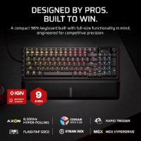 Tipkovnica CORSAIR Vanguard Pro 96, Hall Effect,  NA Layout, USB, crna