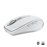 Miš LOGITECH MX Anywhere 3, laserski, bežični, BT, Unifying receiver USB, pale gray