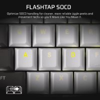 Tipkovnica CORSAIR Vanguard 96 MLX, Plasma Dual, NA Layout, USB, crna-bijela