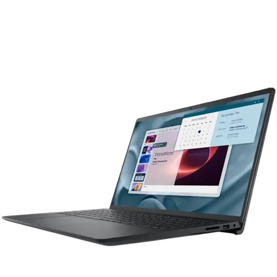 Laptop DELL Pro 15 Essential / Core 3 100U, 16GB, 512GB SSD, Intel Graphics, 15.6" FHD 120Hz IPS, Windows 11 Pro, crni