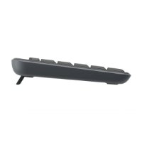 Tipkovnica LOGITECH K250 Compact Bluetooth Combo, bežična, crna