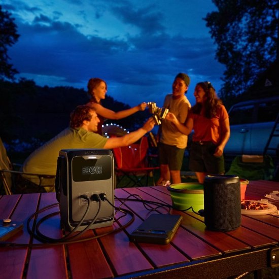 Energetska stanica ECOFLOW Trail 300 DC, 288Wh, 300W, siva